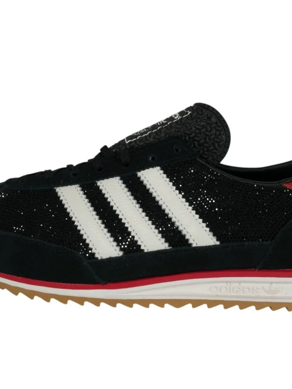 Adidas Women’s SL 72 OG IH9204 Black White Red Size 11 Retro Running Sneaker